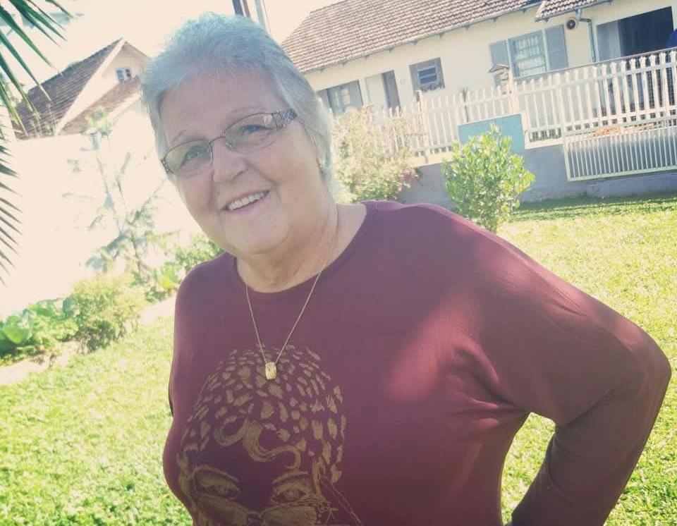 Nota de falecimento da Sra Inês Roesler 