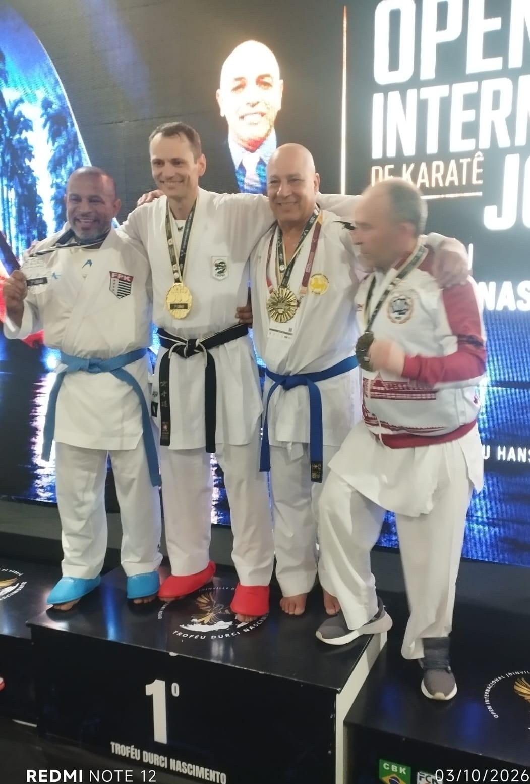 O Karatê de São Bento do Sul encerrou com excelentes resultados sua participação no 17º Open Internacional Joinville de Karatê – Troféu Durci Nascimento