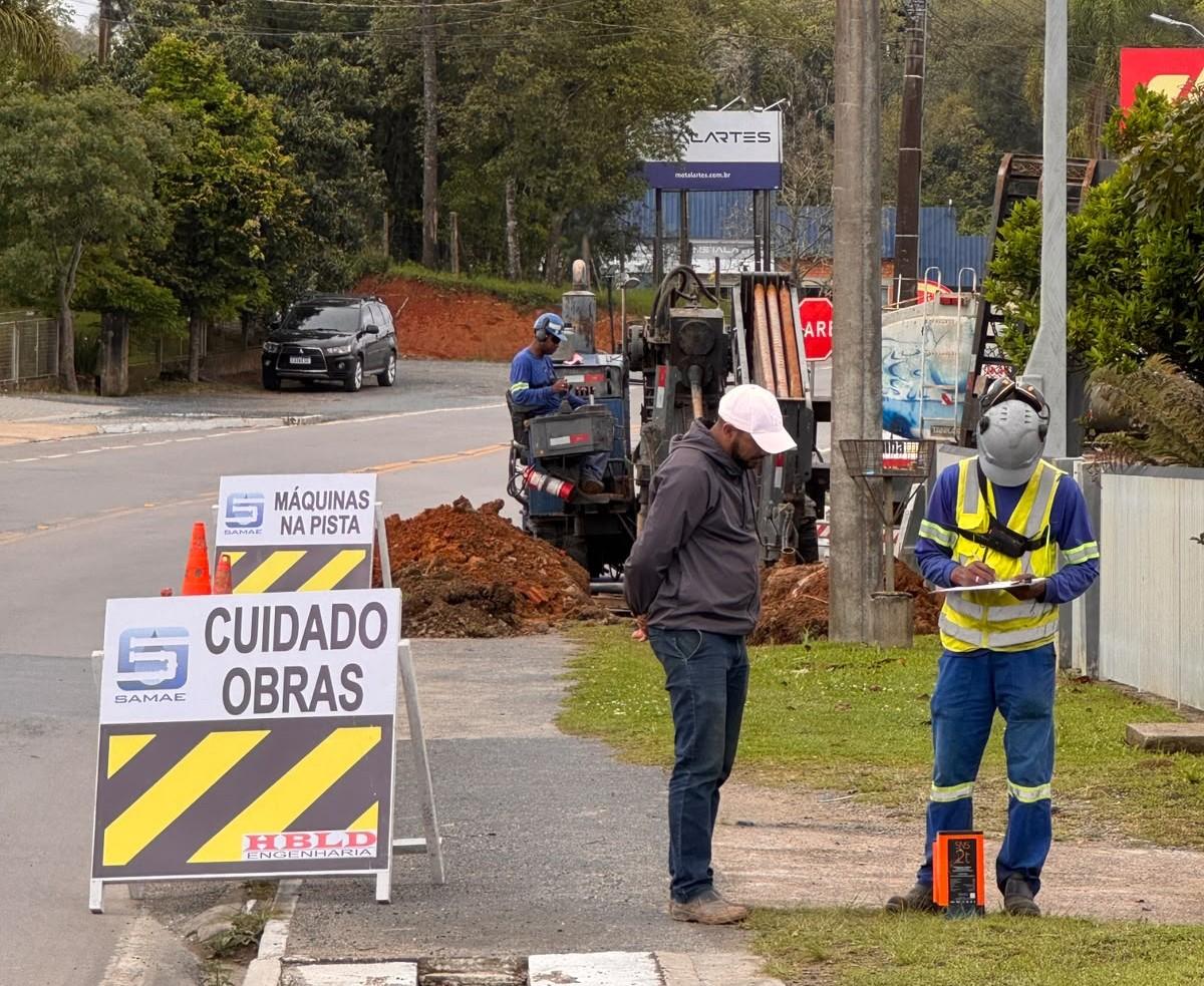 SAMAE inicia obras no Mato Preto com investimento de R$ 2,85 milhões