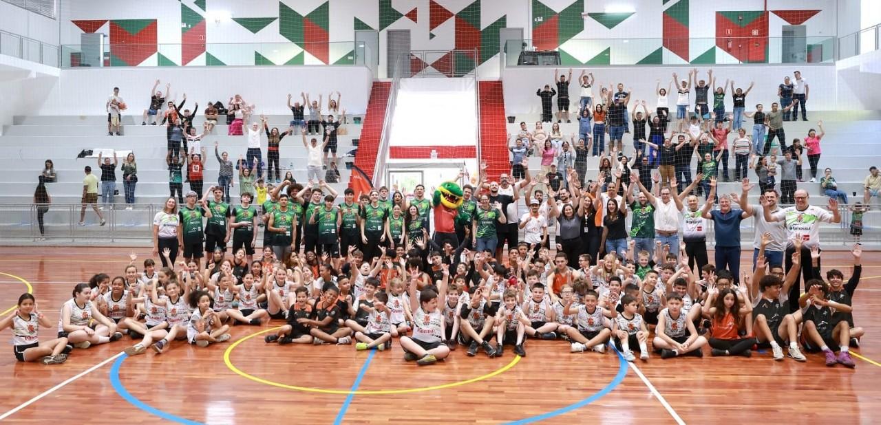 São Bento do Sul recebe Festival de Basquete com cerca de 180 atletas de três cidades