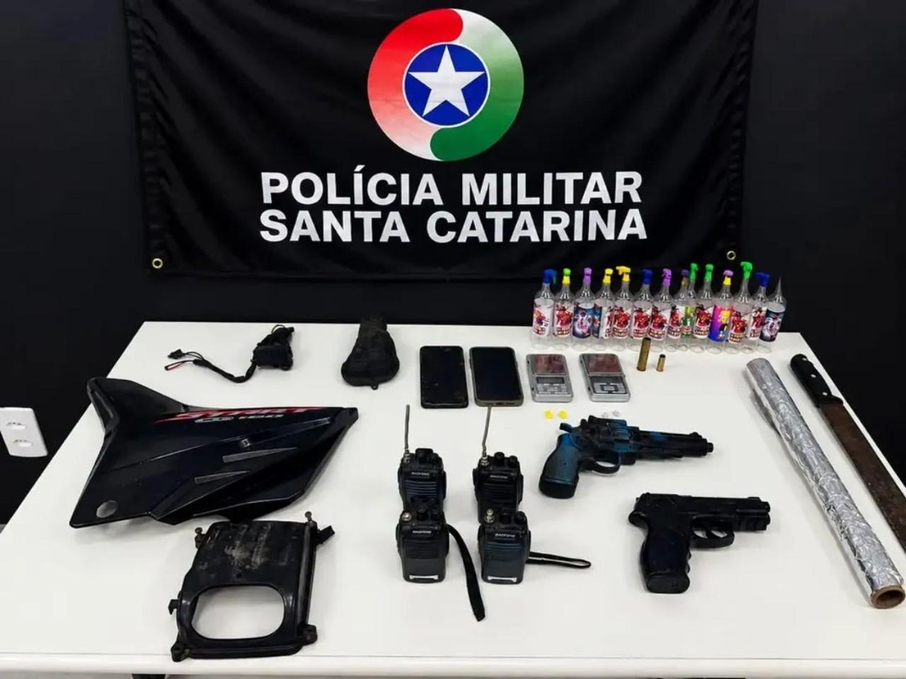 Tentativa de roubo e motoristas rendidos em Rio Negrinho 