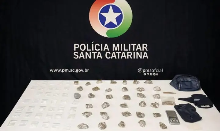 Ação da PM termina com prisão por tráfico no bairro Centenário