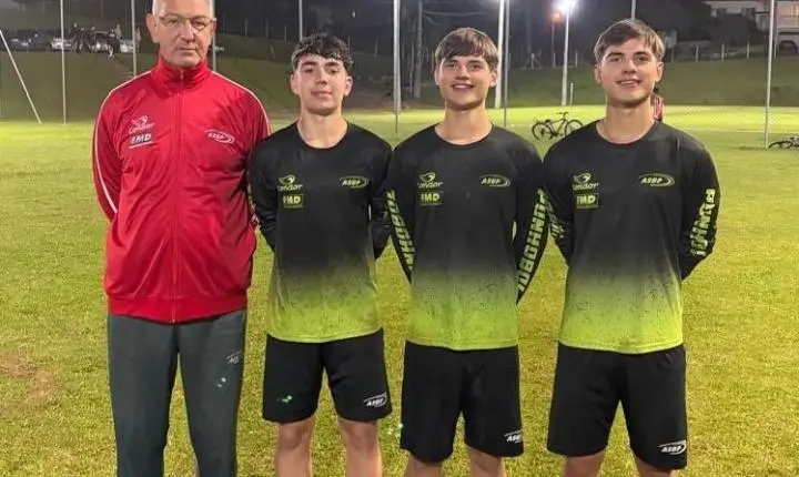 Atletas de São Bento do Sul  convocados para a seleção brasileira de Handebol sub16
