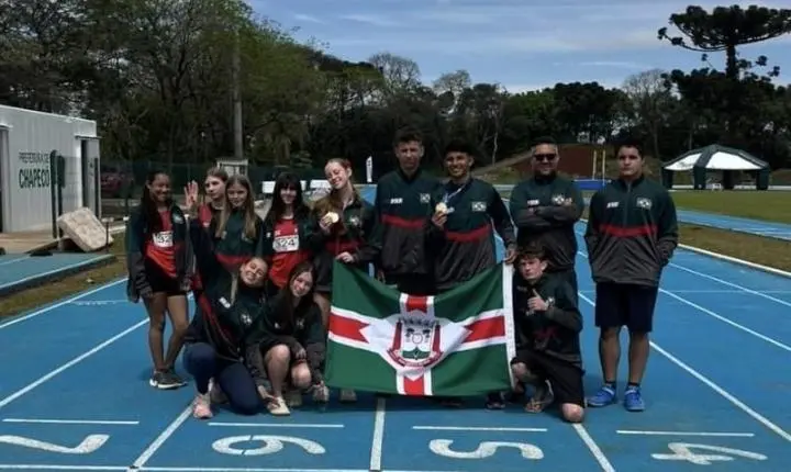 Atletismo de São Bento do Sul conquista quatro medalhas e termina entre os cinco melhores de SC