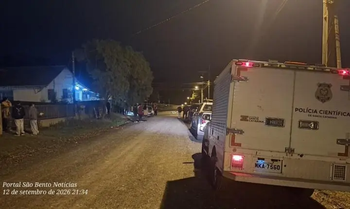 Autor do homicídio em São Bento do Sul  é preso em Jaraguá do Sul 