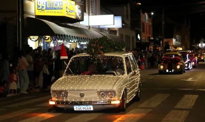 Desfile de Natal 2026 será realizado no dia 4 de dezembro em São Bento do Sul