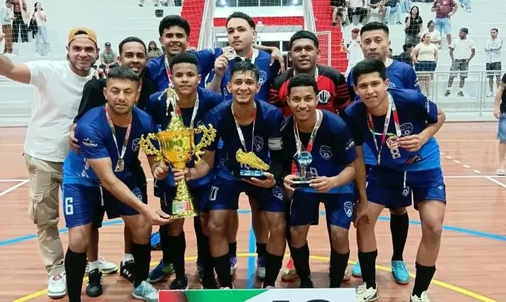 Fúria Azul FC conquista o título do Municipal de Futsal da 2ª Divisão