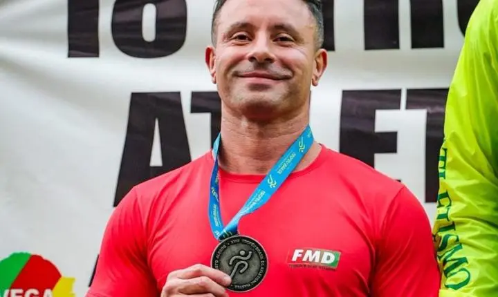 Lucas Azevedo conquista ouro e prata no XVIII Troféu Brasil de Atletismo Máster