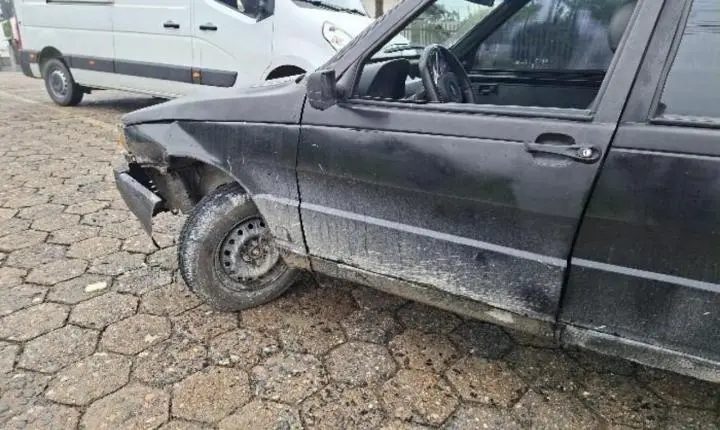 Bebeu, Bateu,fugiu e acabou preso no bairro Cruzeiro 