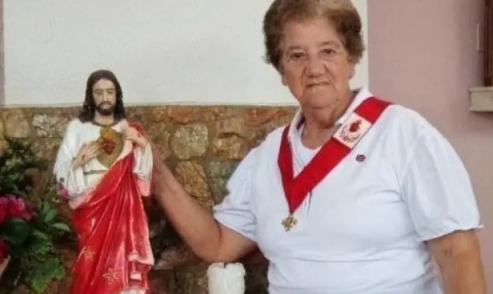 Nota de falecimento da Sra Maria Ivanir Ferraz Neneve 
