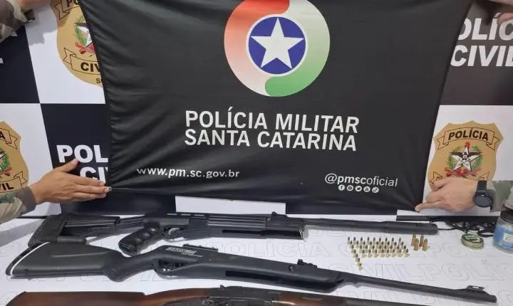 Operação da Polícia Militar Ambiental flagra crime ambiental em Mafra