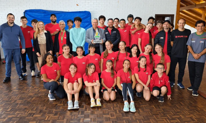 Recorde histórico: Atletismo de São Bento do Sul brilha na Olesc