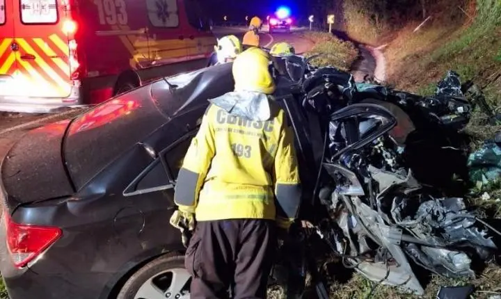 Saiba quem era a vítima fatal de acidente na BR-280 em São Bento do Sul