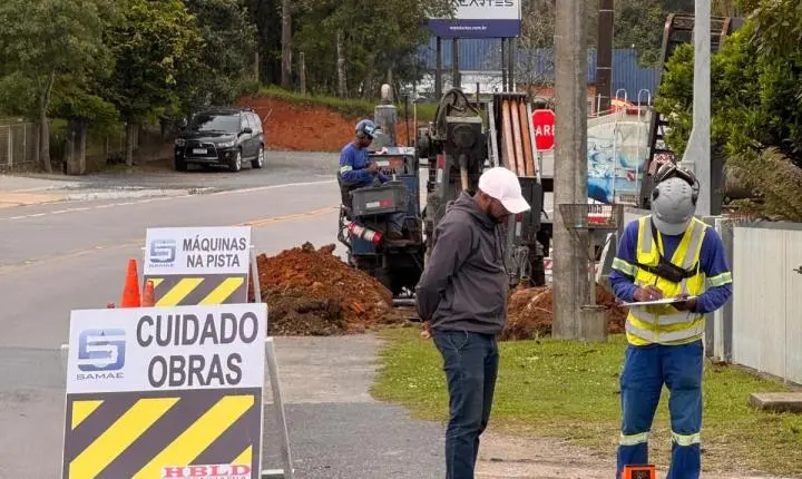 SAMAE inicia obras no Mato Preto com investimento de R$ 2,85 milhões