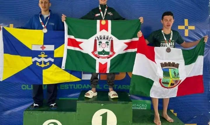 São Bento do Sul fecha participação na Olesc 2026 na 9ª posição em conquistas de medalhas