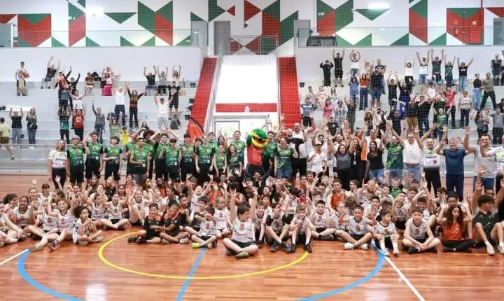 São Bento do Sul recebe Festival de Basquete com cerca de 180 atletas de três cidades