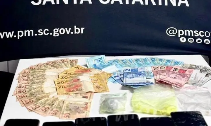 Traficante é preso no bairro Oxford em São Bento do Sul após ação da PM