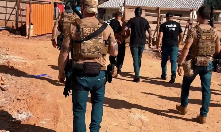 Video da Operação integrada cumpre mandados de prisão em São Bento do Sul